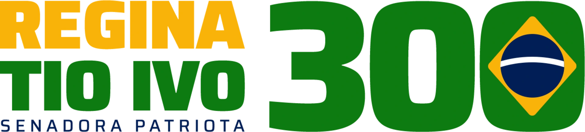 regina tio ivo logo com numero 300